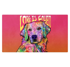 Drymate Placement Mats For Dogs Love Is Golden 16 X 28 Inches