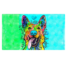 Drymate Placement Mats For Dogs Love And A Dog 16 X 28 Inches