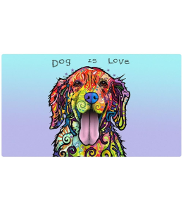 Drymate Placement Mats For Dogs Dog Is Love 16 X 28 Inches