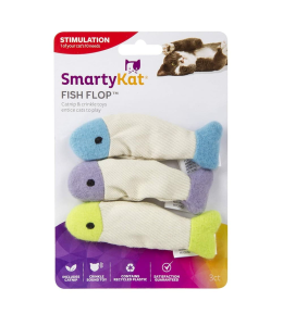 SmartyKat® Fishy Fun™ Crinkle Play Mat Catnip Cat Toy
