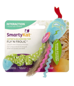 SmartyKat® Fly 'n Frolic™ Door Dangler Catnip and Silvervine Cat Toy