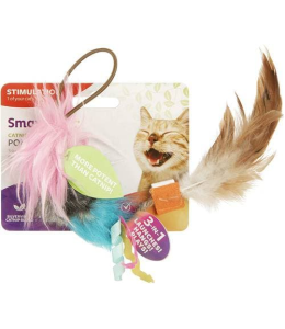 SmartyKat® HappyNip™ Pom Pom Player Door Dangler Cat Toy