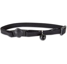 PETMATE PETMATE BREAKAWAY CAT COLLAR 3/8" x 8-12" BLACK