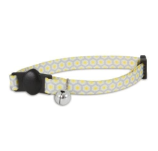 Petmate Aspen Pet Cat Collar 3/8"X8-12" Retro Flower Yellow
