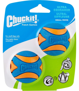 Petmate Chuckit! Ultra Squeaker Small 2-Pack