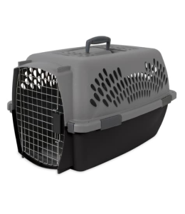 PETMATE PET PORTER 23" TRADITIONAL UP TO 15lbs ~ GRAY & BLACK
