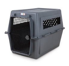PETMATE PET PORTER 48" TRADITIONAL 90-125lbs ~ DARK GRAY (IATA APPROVED)