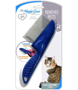 Four Paws Long Tooth Flea Comb - Cat One Size