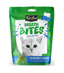 Kit Cat Breath Bites - Seafood Flavor (60g)