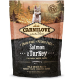 Carnilove Salmon & Turkey for Large Breed Puppies 1.5kg
