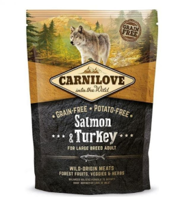 Carnilove Salmon & Turkey for Large Breed Adult Dogs 1.5kg