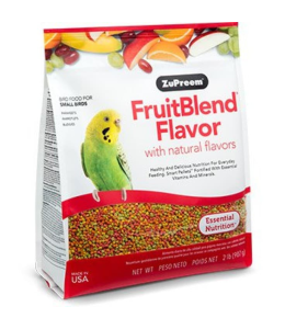 Zupreem Fruitblend Flavor For Small Birds 2Lb (0.91Kg)