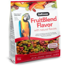 Zupreem FruitBlend Flavor Large Parrot Food 3.5lb (1.59kg)