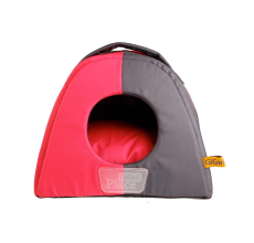 Gigwi Place Pet House Canvas, TPR Rose Red Small