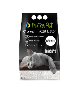 NUTRAPET CAT TURKISH BENTONITE 5KG NATURAL( NON SCENTED) + CLUMPING