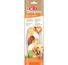 8in1 Delights Chewy Braids M/L, 80 g