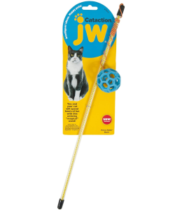 Petmate Jw Cat Holee Roller Ball Wand Toy
