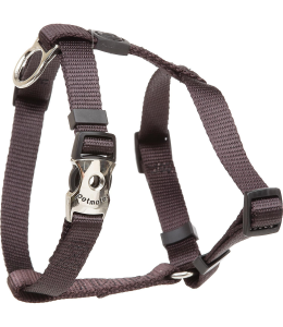 Petmate Signature Deluxe Harness 5/8"X12-20" Coal