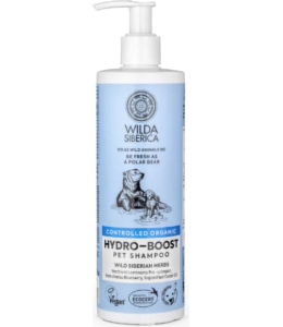 Wilda Siberica. Controlled Organic, Natural & Vegan Hydro-boost pet shampoo, 400 ml