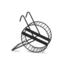 VADIGRAN Hamster wheel metal/chrome 12cm