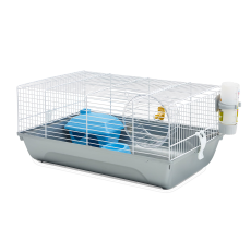 VADIGRAN Hamster cage Home Martha white/grey 46,5x29,5x21cm