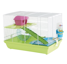 VADIGRAN Hamster cage Martha Triple white/green 47x30x34cm