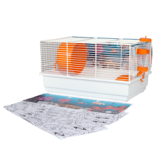 Voltrega Spain Hamster Cage 118 White