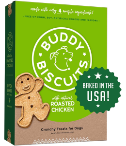 Buddy Biscuits Crunchy Treats with Roasted Chicken - 16 oz.