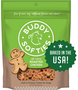 Buddy Biscuits Grain Free Chewy Treats with Roasted Chicken - 5 oz.