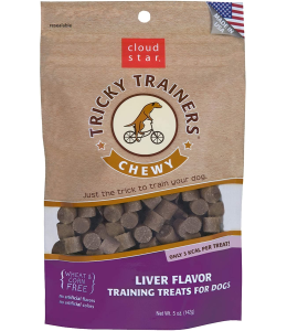 Cloud Star Tricky Trainers Chewy Treats - Liver - 5 oz.