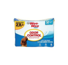 Four Paws Wee-Wee Odor Control Pads 50 count 22 and x 23 Puppy Pads