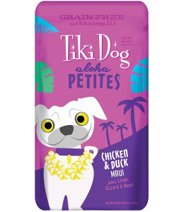 Tiki Dog Aloha Petites Wet Dog Food Chicken & Duck Maui - 3.5 oz. can