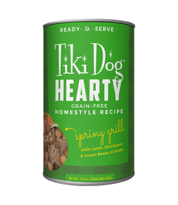 Tiki Dog Hearty Wet Dog Food Lamb -12.5 oz. can