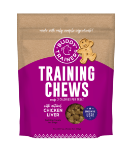 Buddy Trainers Training Chews with Chicken Liver - 7 oz.