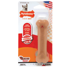 Nylabone Power Chew Bone, Bacon Regular Nylon Chews