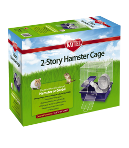 Kaytee Mfh Hamster Home 2-Story 4/cs Mfh and Open Living Habitats