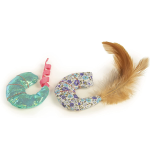Petlinks® Bliss Buddy Shrimp™ 100% Catnip Filled Cat Toys, Set of 2