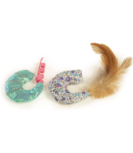 Petlinks® Bliss Buddy Shrimp™ 100% Catnip Filled Cat Toys, Set of 2