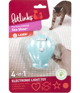 Petlinks® Sea Show™ Electronic Light Cat Toy