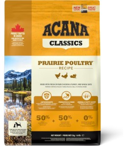 Acana Classics Prairie Poultry - Medium Breed Adult Dog Protein-Rich Dry Food 2kg