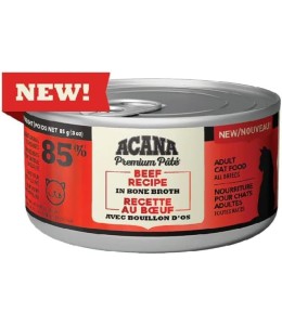 Acana Premium Beef Pate Cat Wet Food - 85g