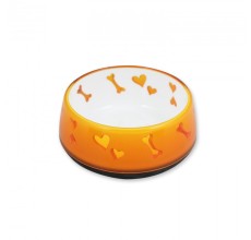 All for Paws Dog Love Bowl Orange - Medium