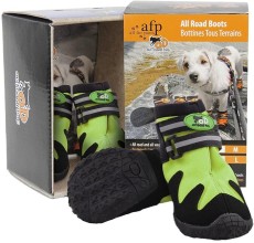 All for Paws Outdoor Dog Shoes - Green / XS