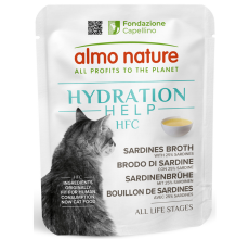 Almo Nature Hydration Help Sardines Broth with Sardines Wet food 50 g