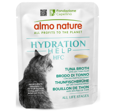 Almo Nature Hydration Help Tuna Broth with Tuna Fillet Wet food 50 g