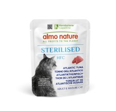 Almo Nature Sterilised Atlantic Tuna Wet food 50 g