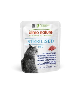 Almo Nature Sterilised Atlantic Tuna Wet food 50 g