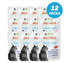 Almo Nature Sterilised Atlantic Tuna Wet food 50 g - Pack of 12