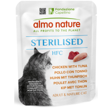 Almo Nature Sterilised with Chicken and Tuna Wet food 50 g