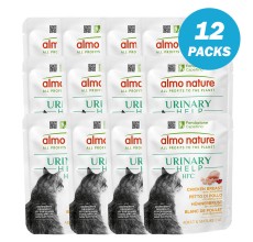 Almo Nature Urinary Help Chicken Breast with Cranberries Wet food 50 g - Pack of 12